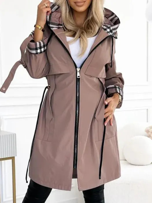 Zoey - Waterproof & Windproof Zip Coat