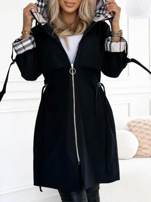 Zoey - Waterproof & Windproof Zip Coat