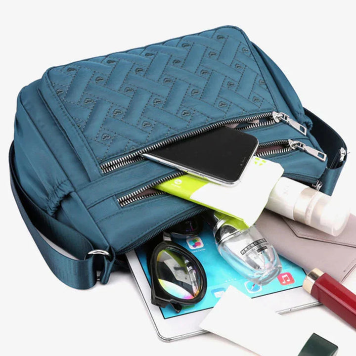 Aranya™ | Nylon shoulder bag with messenger style