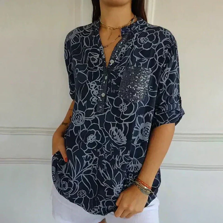Minnie – Floral Print Blouse