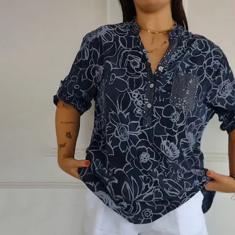 Minnie – Floral Print Blouse