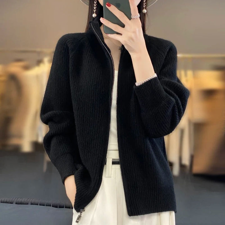 Moira – Warm Zip Cardigan